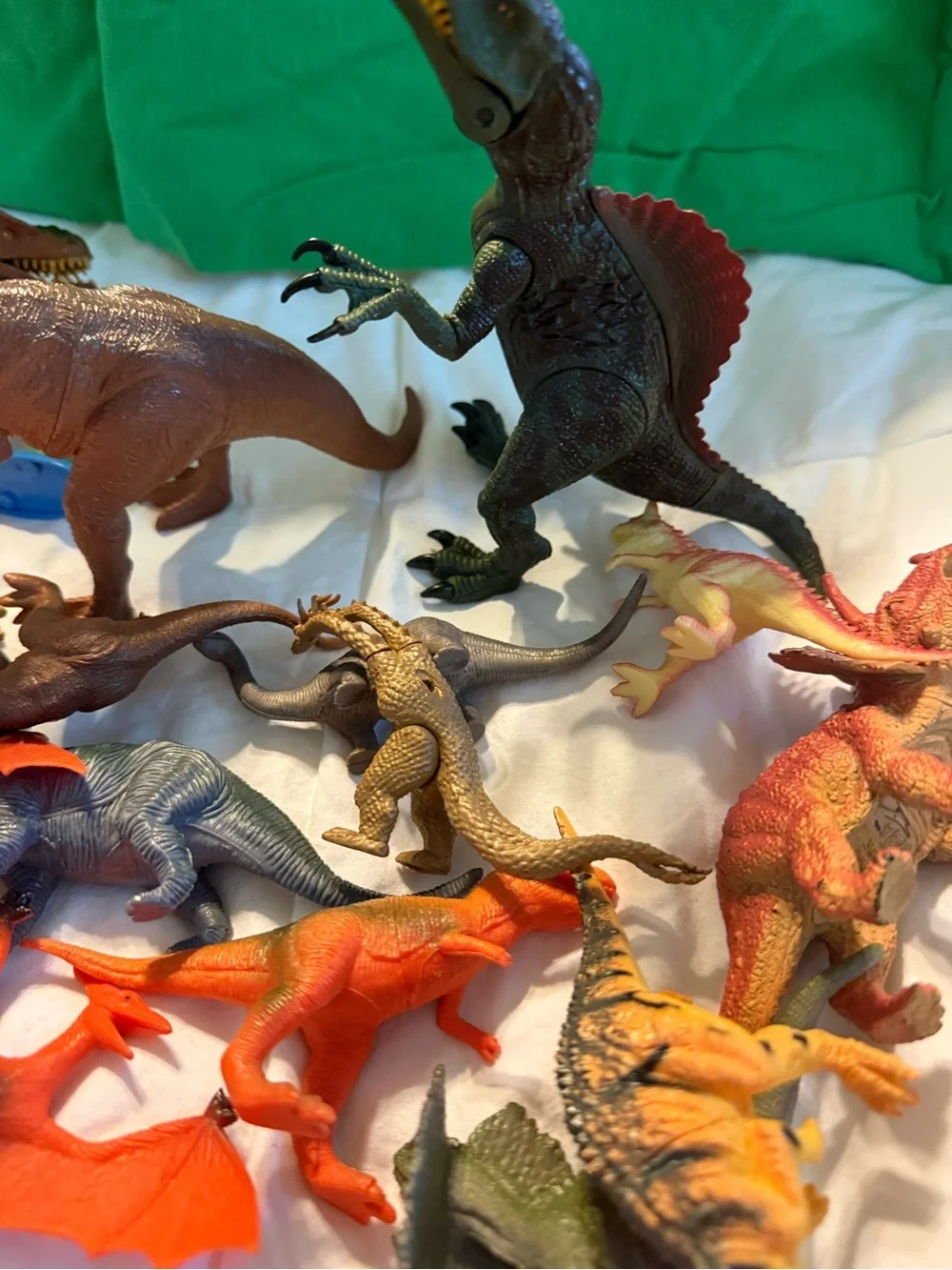 Dinosaurs Lot of 26 Plastic Dinosaurs Variety of sizes and styles